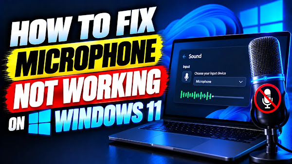 How to Fix Microphone Not Working on Windows 11